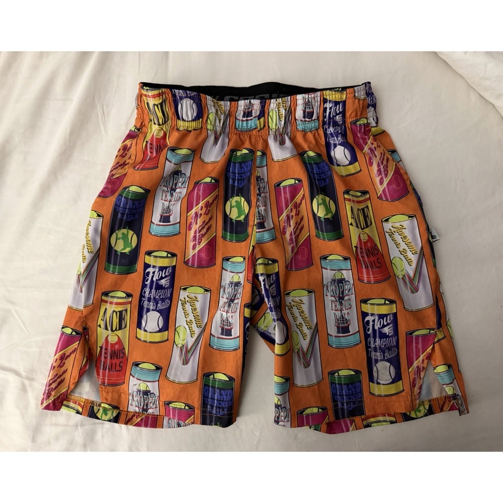 Flow Society Youth Large Tennis Shorts Excellent Used Condition Vibrant Colors